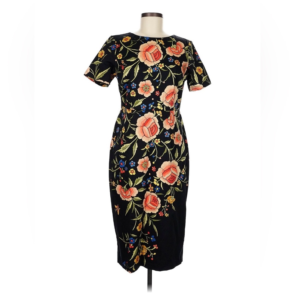 ASOS Black Dress with Floral Print
